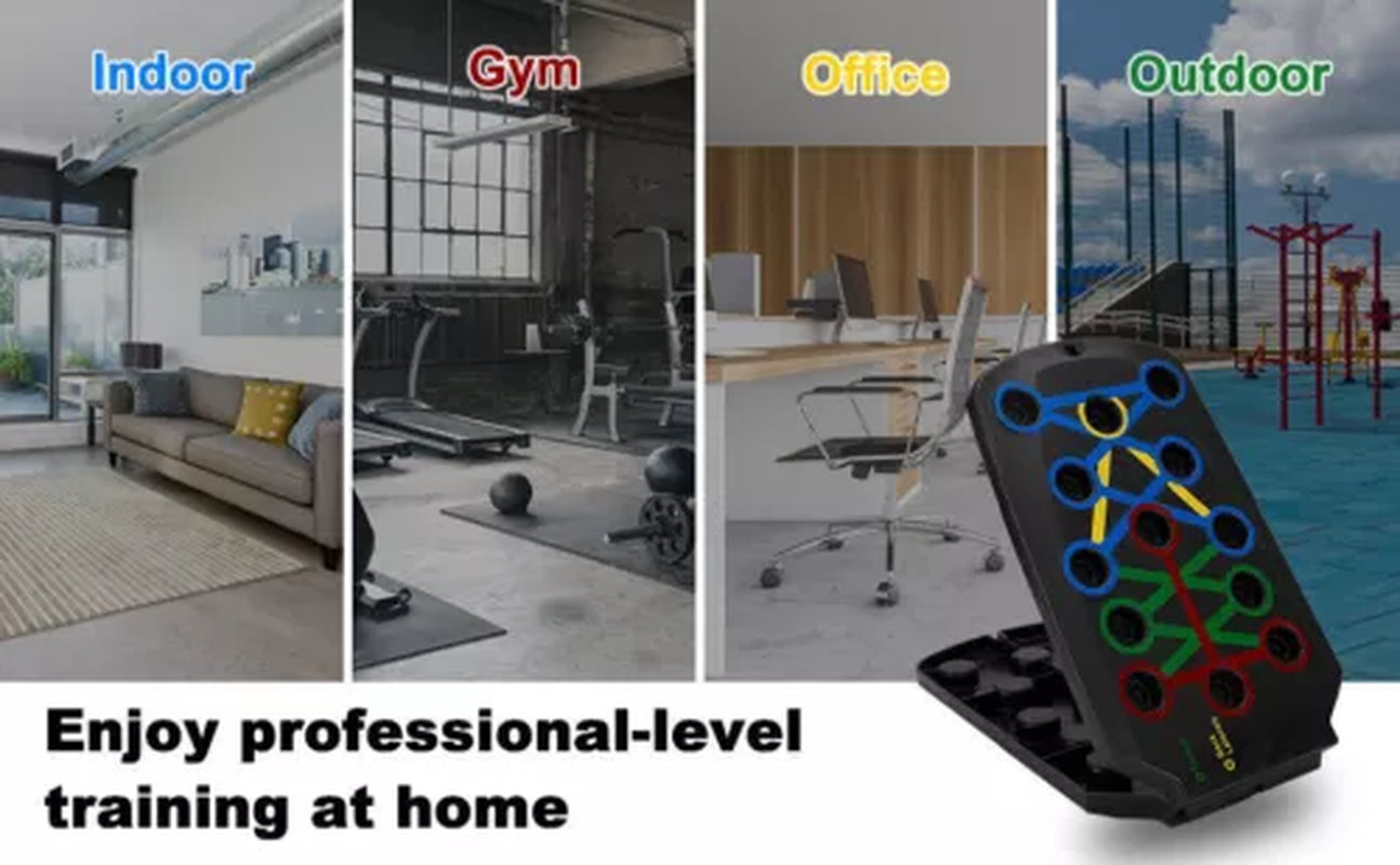 Power Push Board – Tu Gimnasio Portátil para Flexiones